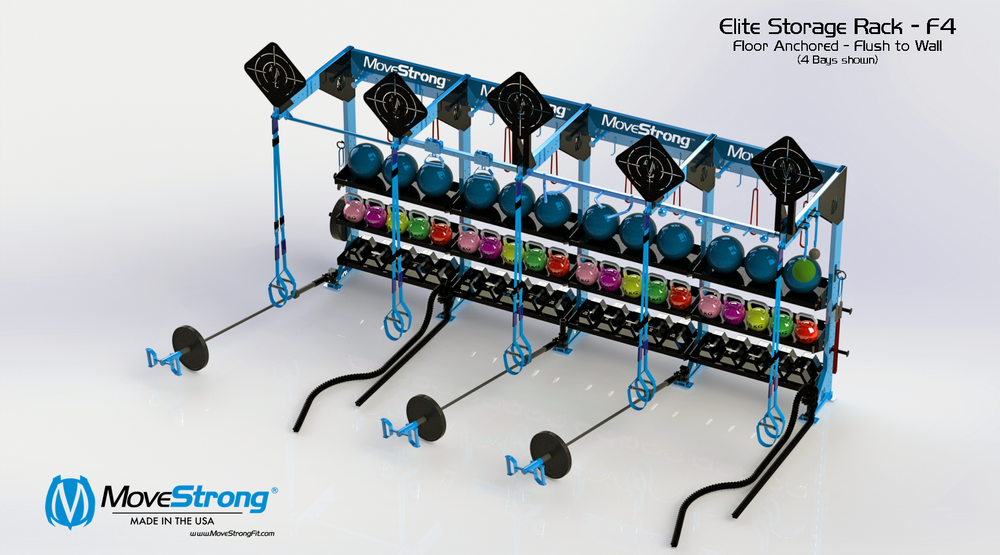 Elite Storage Solutions Added For Flush Wall Placement - MoveStrong